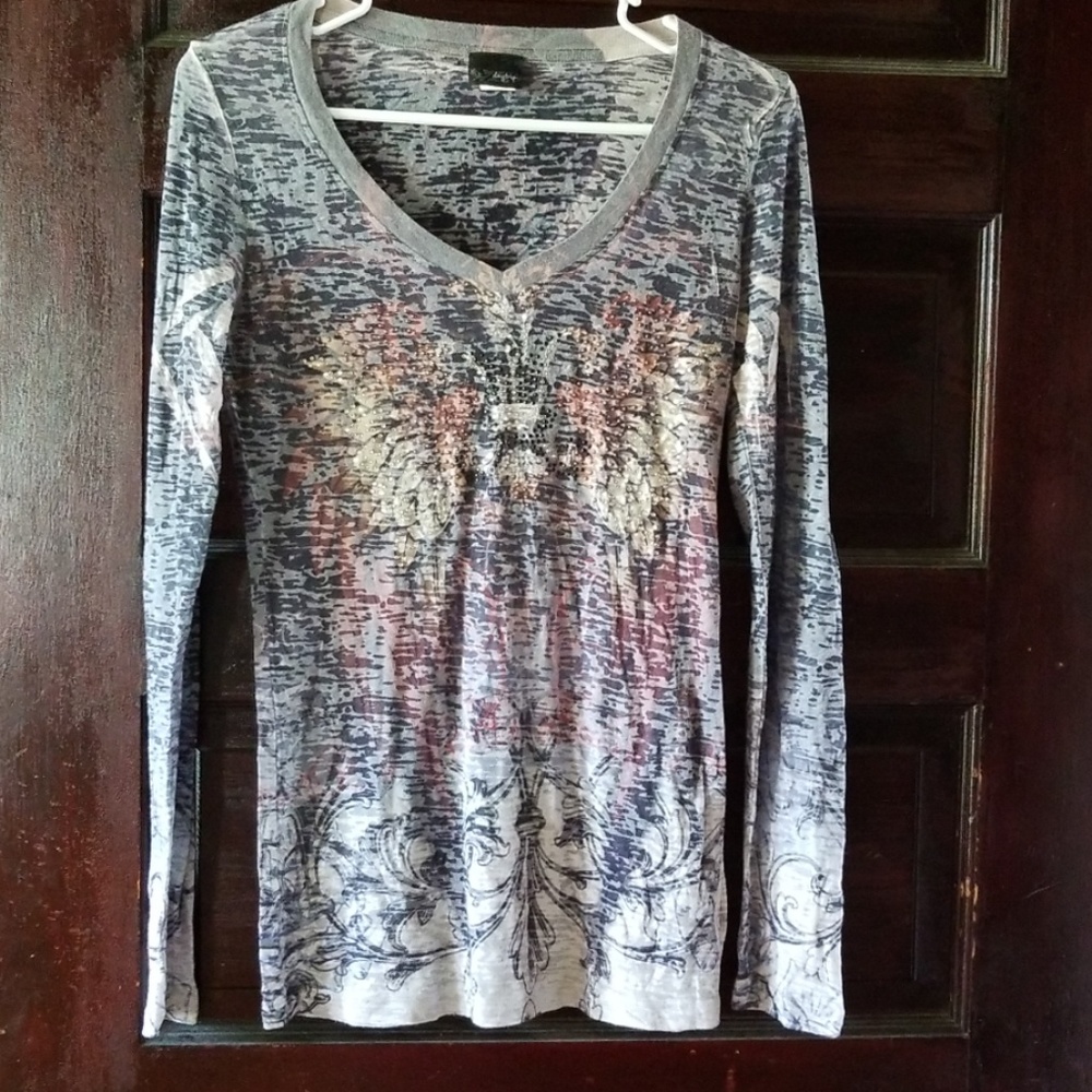 Wing print daytrip top